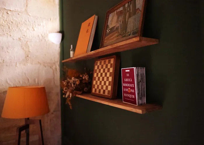 Maison D'invite Au Coeur D'un Jardin 보르도